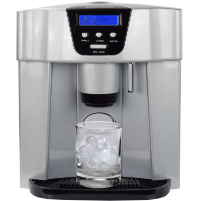 Syntrox Digitaler Eiswasser- und Eiswürfelbereiter mit Spender