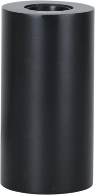 STAR Trading Leuchte Tub 15cm E27 mit Schalter schwarz