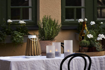 STAR Trading Solar-LED-Laterne Catania 1 BS warmweiß außen