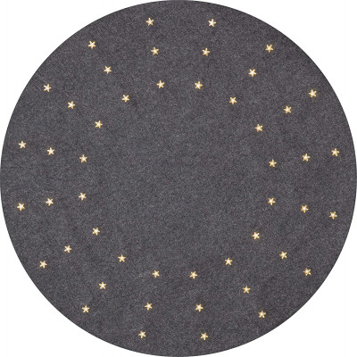 STAR Trading LED-Baumteppich GRANNE 48 BS warmweiß/grau innen