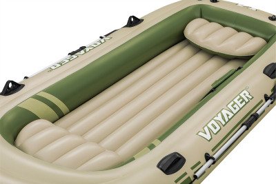 Bestway Hydro-Force Schlauchboot Komplett-Set Voyager X4 350 x 145 x 49 cm
