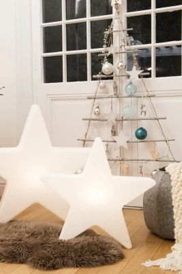 8 seasons - Shining Star weiß Durchmesser 60 cm