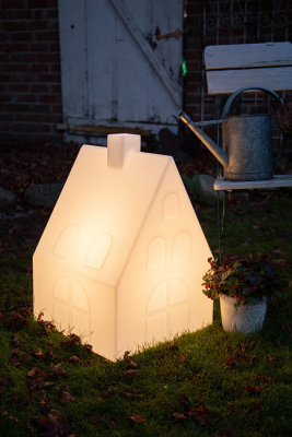 8 seasons - Motivleuchte Shining House 57 cm LED