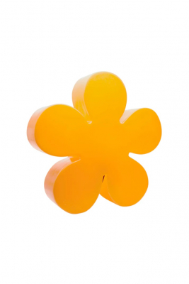 8 seasons - Motivleuchte Shining Flower Durchmesser 40 cm gelb