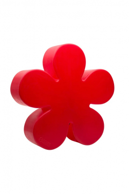 8 seasons - Motivleuchte Shining Flower Durchmesser 40 cm rot Solar