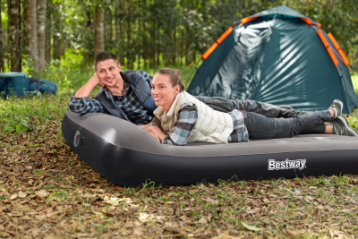 Bestway TriTech Doppelluftbett mit USB-Elektropumpe 203 x 152 x 30 cm