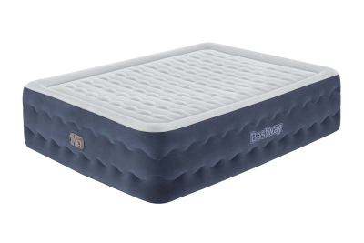 Bestway TriTech Doppelluftbett TruLeisure mit integrierter Elektropumpe 203 x 152 x 51 cm