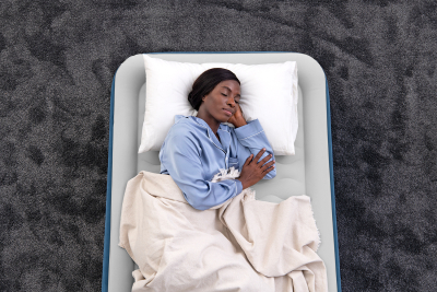 Bestway AlwayzAire Single-Luftbett mit integrierter Doppelpumpe 191 x 97 x 46 cm