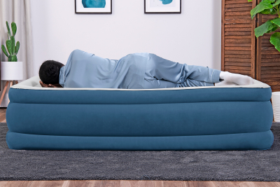 Bestway AlwayzAire Single-Luftbett mit integrierter Doppelpumpe 191 x 97 x 46 cm