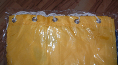 Hängematte 200 x 80 cm, Nylon, GELB, bis 120 kg