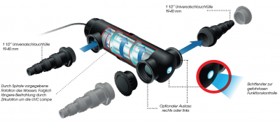 Ubbink Alg Clear UVC 2500  - UV-C Lampe (TUV-PL): 5 Watt