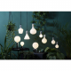 STAR Trading LED-E27 Dekolampe 2600K 5,6W 420lm opal Dreieck