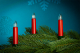 NARVA 30er Riffel-Lichterkette rot innen, 20,4m