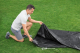 Bestway PVC Abdeckplane Ø 470 cm, schwarz, rund