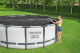 Bestway PVC Abdeckplane Ø 470 cm, schwarz, rund
