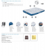 Bestway TriTech Luftbett Fashion Flock mit integrierter Elektropumpe Double XL/Lo 203 x 152 x 30 cm