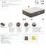 Bestway Fortech Luftbett mit integrierter Elektropumpe Double XL/Mid 203 x 152 x 46 cm