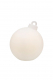 8 seasons - Motivleuchte Shining Christmas Ball 33 cm weiß Solar
