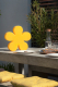 8 seasons - Motivleuchte Shining Flower Durchmesser 40 cm gelb