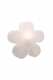 8 seasons - Motivleuchte Shining Flower Durchmesser 60 cm weiß Solar
