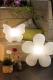 8 seasons - Motivleuchte Shining Flower Durchmesser 60 cm weiß Solar