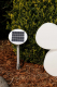 8 seasons - Motivleuchte Shining Flower Durchmesser 60 cm weiß Solar