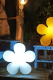 8 seasons - Motivleuchte Shining Flower Durchmesser 60 cm blau Solar