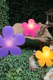 8 seasons - Motivleuchte Shining Flower Durchmesser 60 cm pink Solar