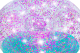 Bestway Inflate-A-Chair Luftsessel Glitter Dream 114 x 112 x 66 cm