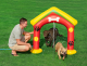 Bestway Wassersprinkler Pfote für Haustiere 142 x 36 x 127 cm