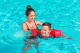 Bestway Disney Junior Swim Safe ABC Schwimmflügelweste Stufe B Mickey & Friends mit Textilbezug, 3-6 Jahre