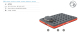 Bestway Doppelluftbett Roll & Relax mit Kissenpumpe 203 x 152 x 22 cm