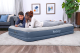 Bestway TriTech Doppelluftbett mit mobiler, akkubetriebener Elektropumpe 203 x 152 x 36 cm