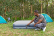 Bestway TriTech Doppelluftbett mit mobiler, akkubetriebener Elektropumpe 203 x 152 x 36 cm
