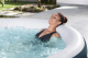 Bestway LAY-Z-SPA Energiespar-Whirlpool Miami AirJet für 6 Personen Durchmesser 196 x 66 cm, Dunkelgrün