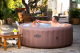 Bestway LAY-Z-SPA Energiespar-Whirlpool Hawaii AirJet mit App-Steuerung, für 6 Personen, Durchmesser 196 x 71 cm, Terrakotta
