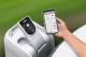 Bestway LAY-Z-SPA Energiespar-Whirlpool Maldives HydroJet Pro mit App-Steuerung, für 7 Personen 201 x 201 x 80 cm, Mahagoni