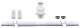 Ubbink Mamba mit LED -  Inox 316L, 20 LEDs blau, 12V