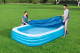 Bestway PE Abdeckplane passend für 305 x 183 cm Family Pools, blau, eckig