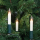 Rotpfeil Weihnachtsbaumkette, klar/elfenbein, 30 flammig