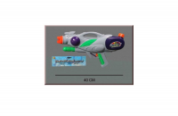 Wassergewehr Wasserpistole Wasserkanone 40 cm mit Pumpfunktion