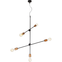 Nowodvorski Edison Vintage Hängeleuchte Pendellampe 5-flamg Stangen