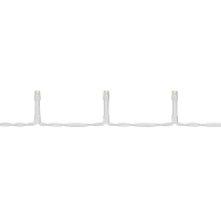 LED-Minilichterkette 10 warmweiße LEDs, L 50 cm
