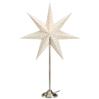 Mark Slöjd Weihnachtsstern Baroque weiß-gold