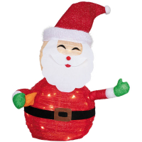 Star Trading LED-Figur Weihnachtsmann Tecidy Batteriebetrieb