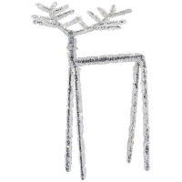 Star Trading LED-Rentier Icy Deer, 50 warmweiße LEDs
