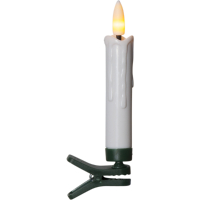 STAR Trading LED-Weihnachtsbaumkerzen kabellos FLAMME 10 BS ww innen