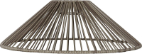 STAR Trading Lampenschirm Vide outdoor beige/braun 38cm