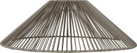 STAR Trading Lampenschirm Vide outdoor beige/braun 58cm