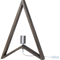STAR Trading Holzlampe KIL 48cm braun